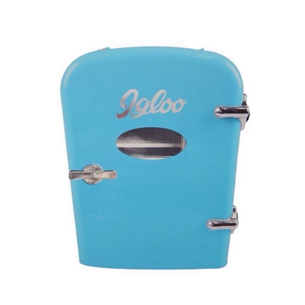 NEW Retro Mini Fridge